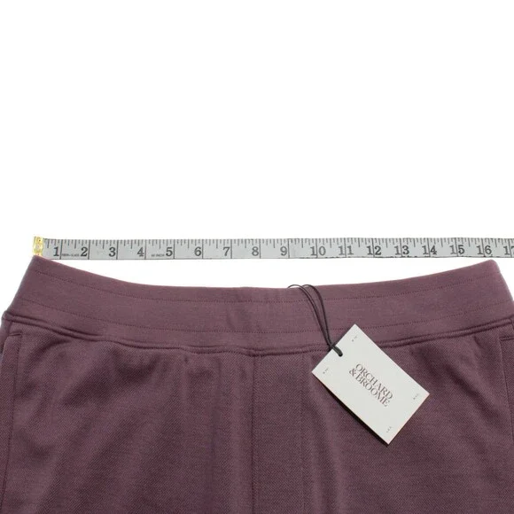 Orchard & Broome NWT Canal Joggers / Sweatpants Size L US In Mulberry Purple